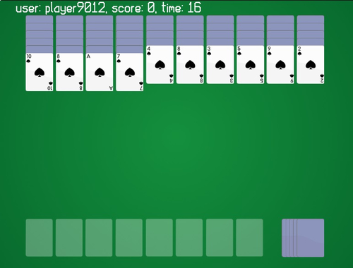 Igra Spider Solitaire Classic Ver spletu