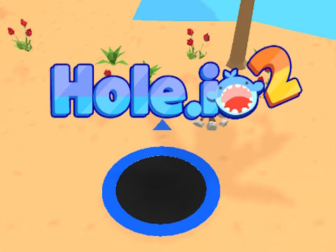 Igra Luknja. io 2  spletu