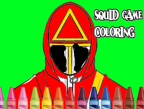 Igra Igra Squid Barvanje  spletu