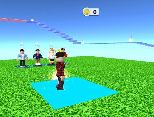Igra Spletni izziv Easy Obby Jump and Run Challenge  spletu