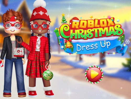 Igra Roblox božična obleka  spletu