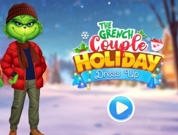 Igra Počitniško oblačenje para Grinch  spletu