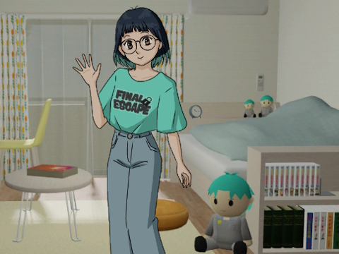 Igra Pobegnite iz sobe Oshikatsu Onna  spletu