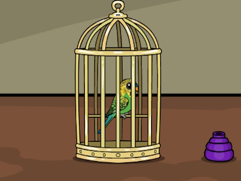 Igra Zeleni budgie Escape  spletu