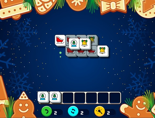 Igra Božična darila Mahjong  spletu