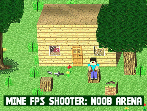 Igra Mine FPS Shooter: Noob Arena spletu