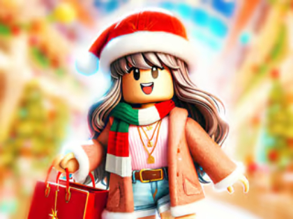 Igra Sestavljanka: Roblox Christmas Mall  spletu