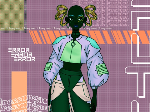 Igra Pastel Cyberpunk spletu