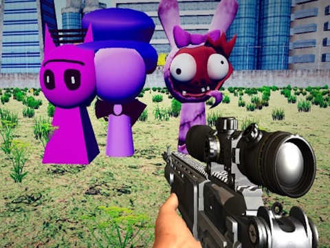 Igra Sprunki Sniper Squid Igra  spletu