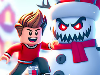 Igra Sestavljanke: roblox bitka snežne kepe spletu