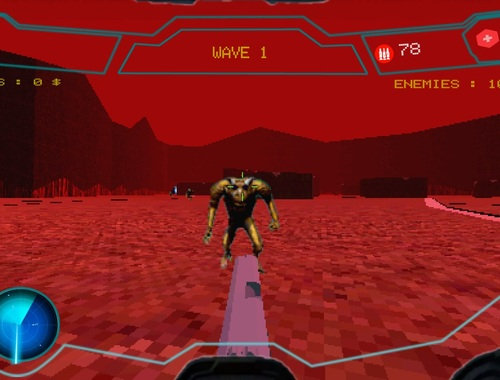 Igra Run Shooter spletu