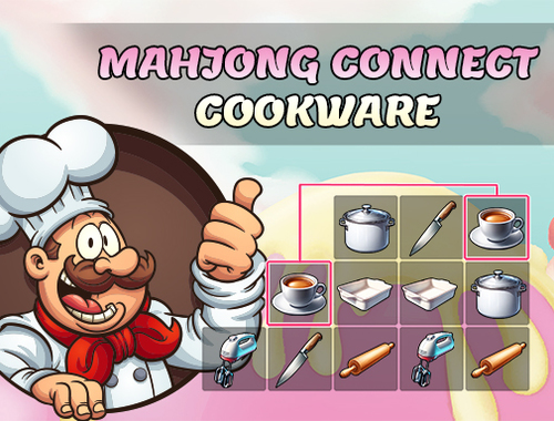 Igra Mahjong Connect kuhinjsko posodo  spletu