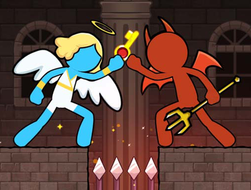 Igra Stickman Duo: Pobegnite grobnico  spletu