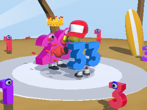 Igra Številka 3D  spletu