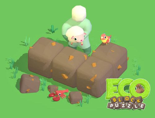 Igra Uganka Eco Block  spletu