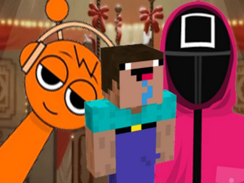 Igra NextBots na Minecraft Liquid Game Sprinki  spletu