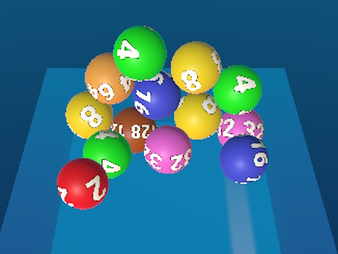 Igra Združite kroglice 2048: biljard!  spletu