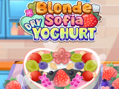 Igra Blondinka Sofia: suh jogurt  spletu