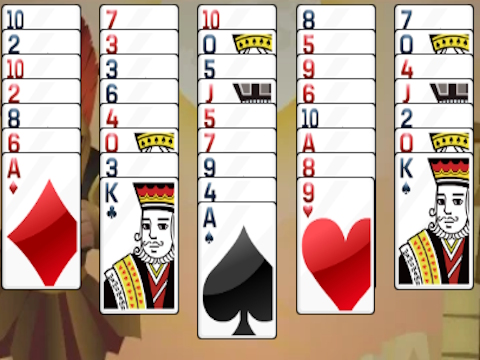 Igra Ahilles Solitaire  spletu