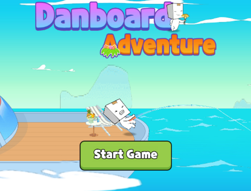 Igra Danboard Adventure spletu