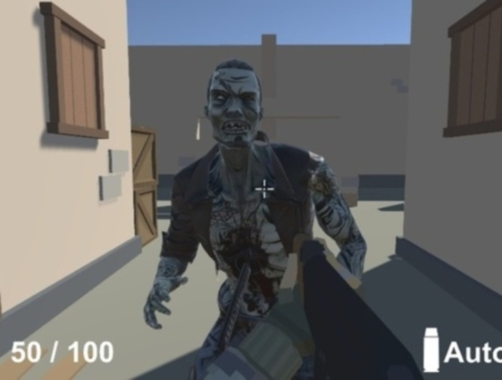 Igra Zombi fps  spletu