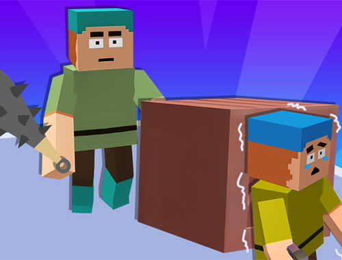 Igra Horror Minecraft Party Time  spletu