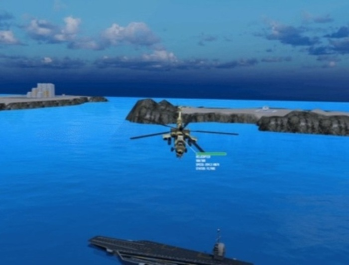 Igra Raid na Bungeling Bay 3D  spletu