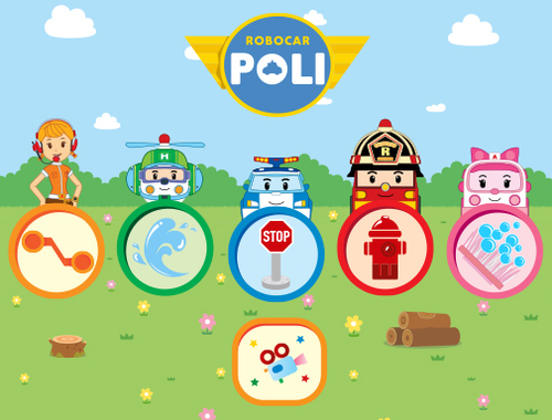 Igra Robocar poli  spletu