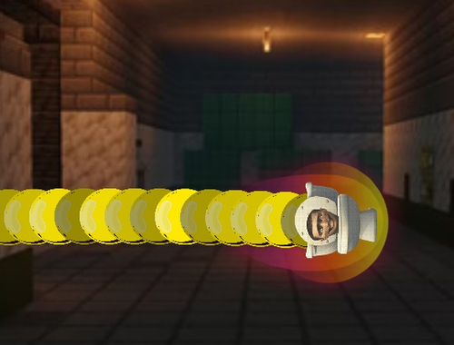 Igra SKIBIDI WC kača. io v Minecraftu  spletu