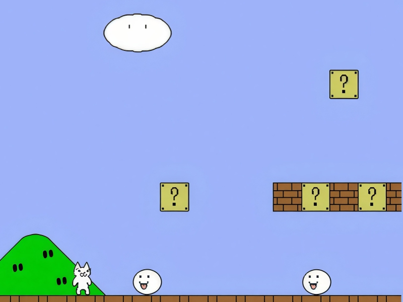 Igra Mačka Mario  spletu
