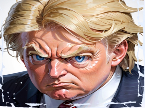 Igra Smešen obraz vojne Trump proti Kim  spletu