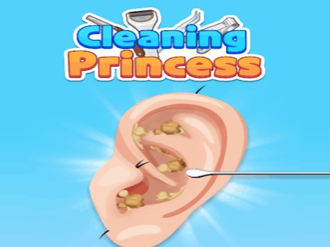 Igra Čiščenje princese  spletu