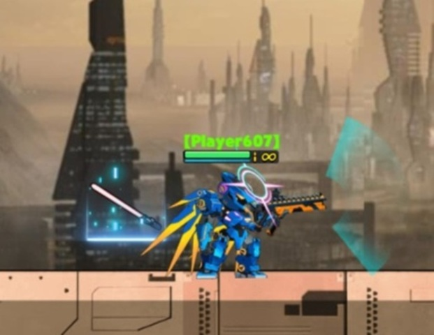 Igra Vojni roboti boj mech arena  spletu