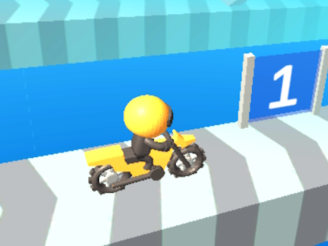 Igra Moto obby spletu