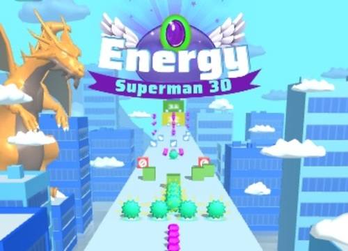 Igra Energy Superman 3D spletu