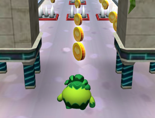 Igra Nommy Run Race spletu