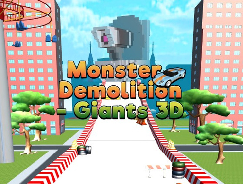 Igra Giants za rušenje pošasti 3D  spletu