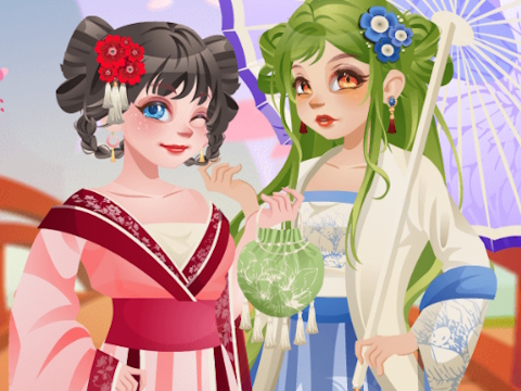 Igra Girly Spring Hanfu spletu