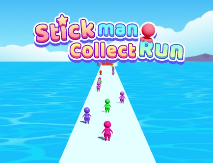 Igra Stickman Collect Run spletu