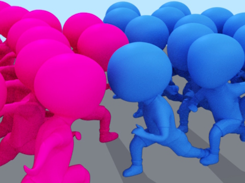 Igra Grof Master: Crowd Runner 3D  spletu