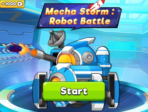 Igra Mecha nevihtni robot bitka spletu