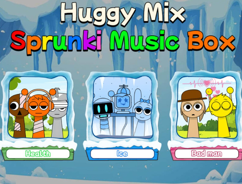 Igra Huggy Mix Sprinki Music Box  spletu