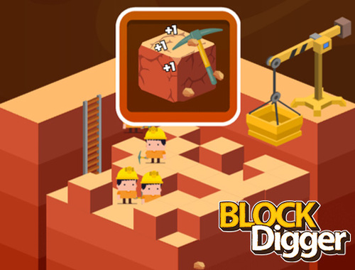 Igra Block Digger spletu