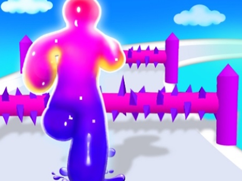 Igra Blob Dash Endless Runner spletu