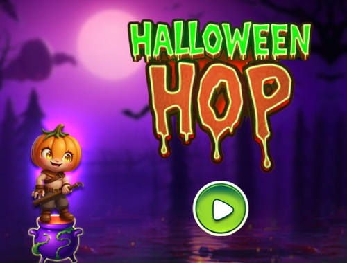Igra Halloween Hop spletu
