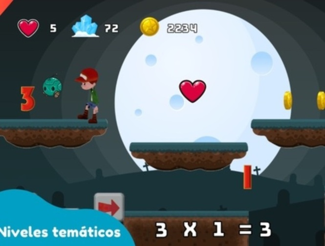 Igra Sam's Math Adventure spletu