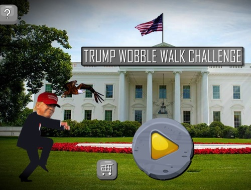 Igra Trump Wobble Walk Challenge spletu