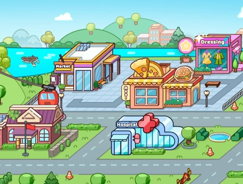 Igra Avatar World Dream City spletu