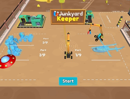 Igra Junkyard Keeper spletu