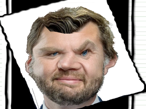 Igra Smešen JD Vance Face  spletu